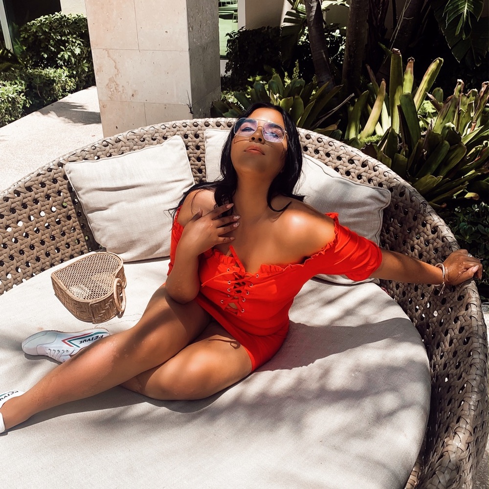 👗 RED MINI DRESS 👗